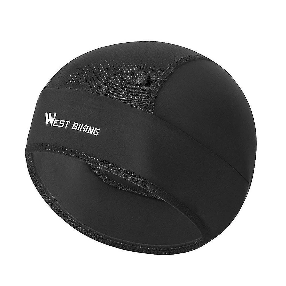 Nw 1776 West Biking Ice Silk Cooling Skull Cap Cyclisme Running Hat Uv Protection Casque - Noir 3 Nw 1776 West Biking Ice Silk Cooling Skull Cap Cyclisme Running Hat Uv Protection Casque - Noir