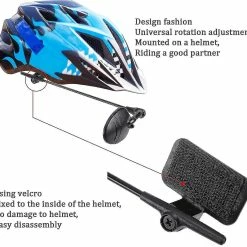 Youngcome 2 Pack Casque De Vélo Miroir, 360 Degrés Réglable Vélo Léger Cyclisme Casque De Recul Miroir Pour Cyclisme, Accessoires De Cyclisme -Accessoires auto pour vélo Boutique 777324789 max