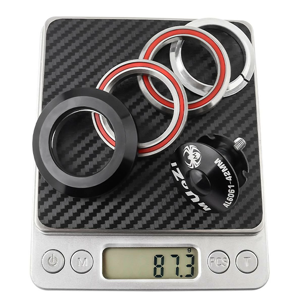 Unbranded Casque De Vélo De Route 42mm Double Bearing Casque Semi-intégré Pour 1 1/8 Sans Fil 28.6mm Droit 4 Unbranded Casque De Vélo De Route 42mm Double Bearing Casque Semi-intégré Pour 1 1/8 Sans Fil 28.6mm Droit – Image 2