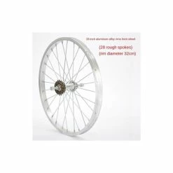 Accessoire Vélo,12 - 14 - 16 - 18 - 20 Pouces Vélo Avant Et Roue Arrière Jante De Voiture Pliante - Type 16 Rear -B - Avis / Test