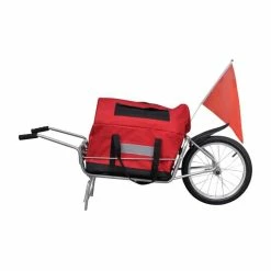 DISE Remorque De Vélo à Une Roue Avec Sac De Rangement Style Essentiel®FDHEUH® - Avis / Test