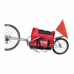 Remorque Vélo Mono Remorque De Transport Roue Avec Sac - Avis / Test