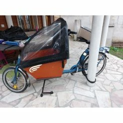 Vélo Cargo Autre Marque -Accessoires auto pour vélo Boutique velo cargo electrique bakfiets court 3