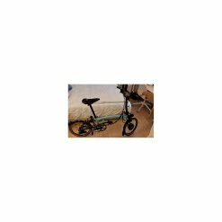 Vélo De Route électrique Brompton - 40 -Accessoires auto pour vélo Boutique velo electrique pliable brompton bleu vert m6l 3