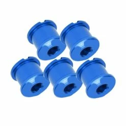 Zerone Vis De Roue De Chaîne De Vélo VTT 5 Pièces Vtt Vélo Roue à Chaîne Vis Double Plateau Pédalier Boulon 7075 Vis à - Avis / Test